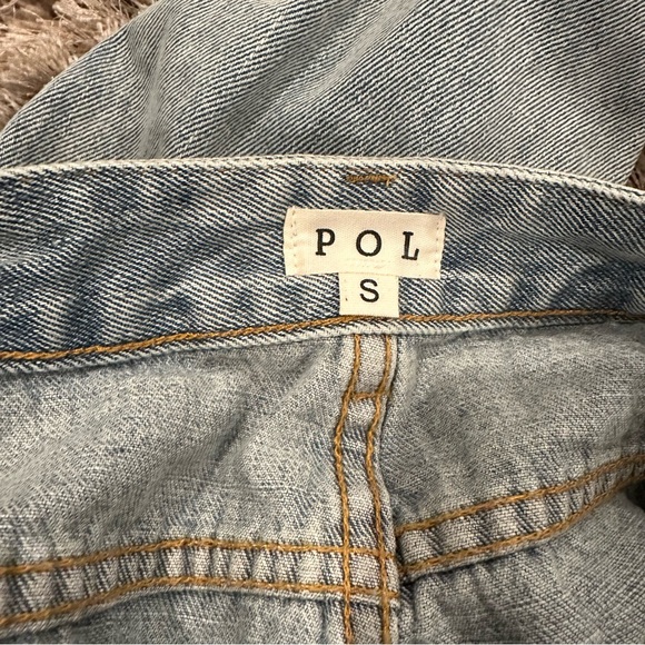 POL Denim OVERALLS Pants / Jumpsuit Women’s Size Small - Picture 6 of 7